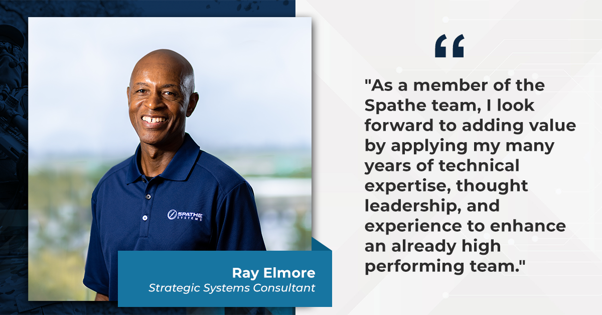 Seasoned IT Specialist Ray Elmore Joins Spathe Systems