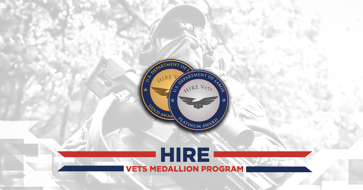 Spathe Systems Receives 2022 HIRE Vets Medallion Award