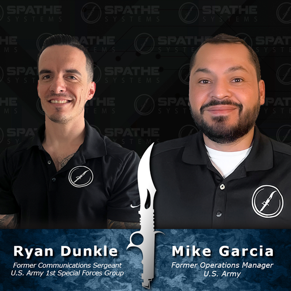 Spathe Systems Fayetteville Fellowship members Mike Garcia and Ryan Dunkle
