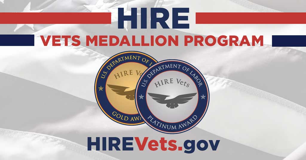 Spathe Systems Celebrates Third Consecutive HIRE Vets Platinum Medallion Award Win